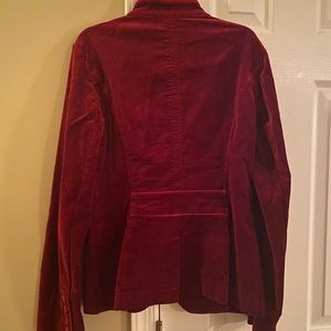 Red Velvet Jacket